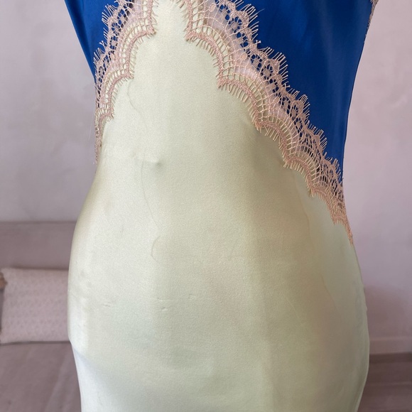 GINIA XS COLOR BLOCK SLIP DRESS - Picture 9 of 12